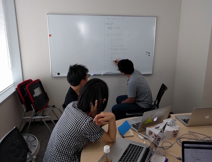 話し合いの様子