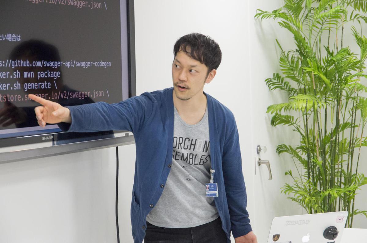 @NAKANO_Akihitoの発表風景