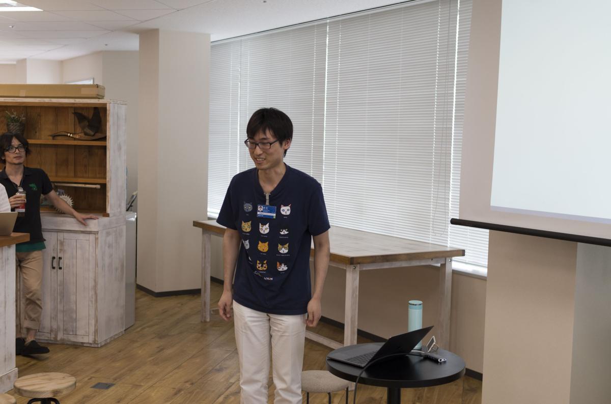 すだっちの発表風景