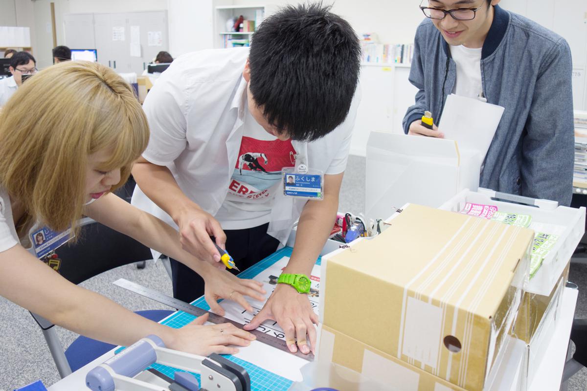 紙ものデザイン講座の様子