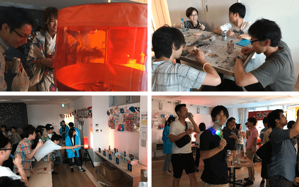 楽しんでいるペパボの仲間たち