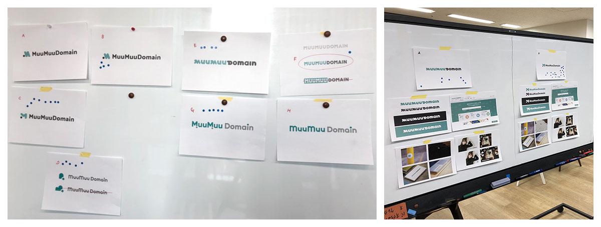 ロゴ決定のプロセス