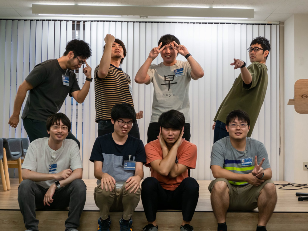 インターン最終日の写真