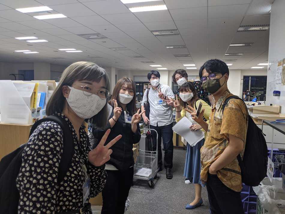 帰る直前の様子