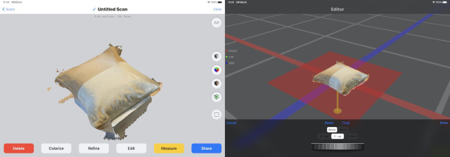 3Dモデルを切り取り編集する