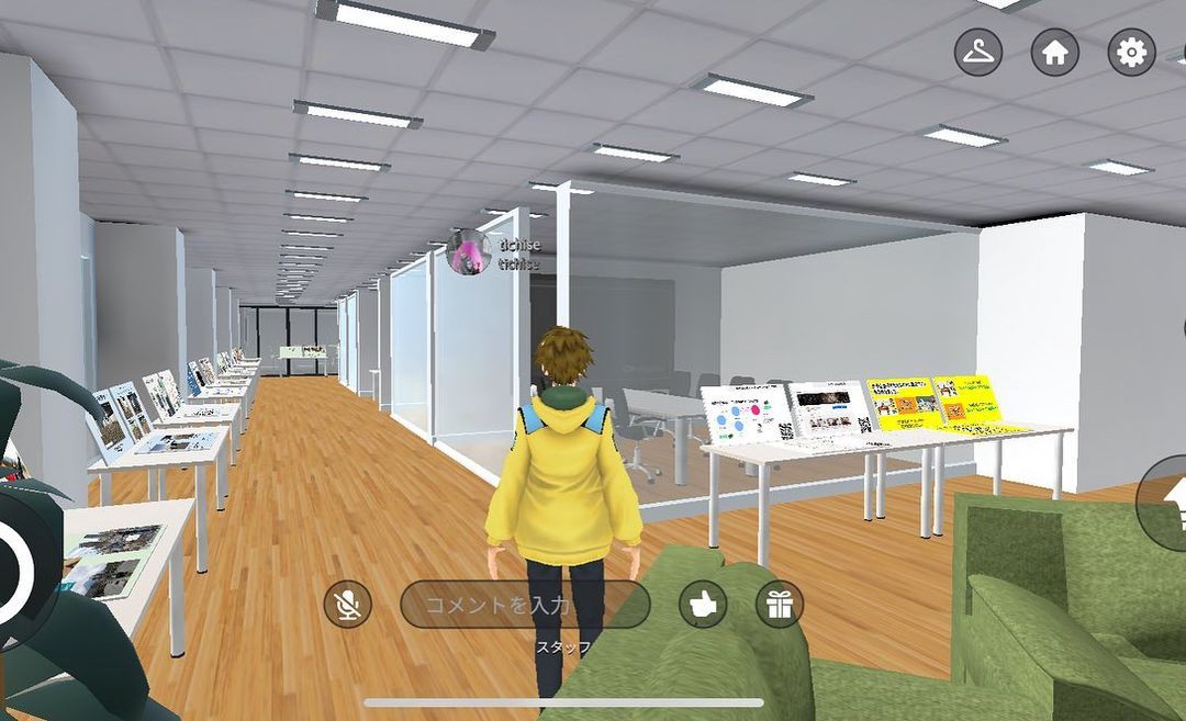 バーチャルお産合宿 会場設営中の様子4