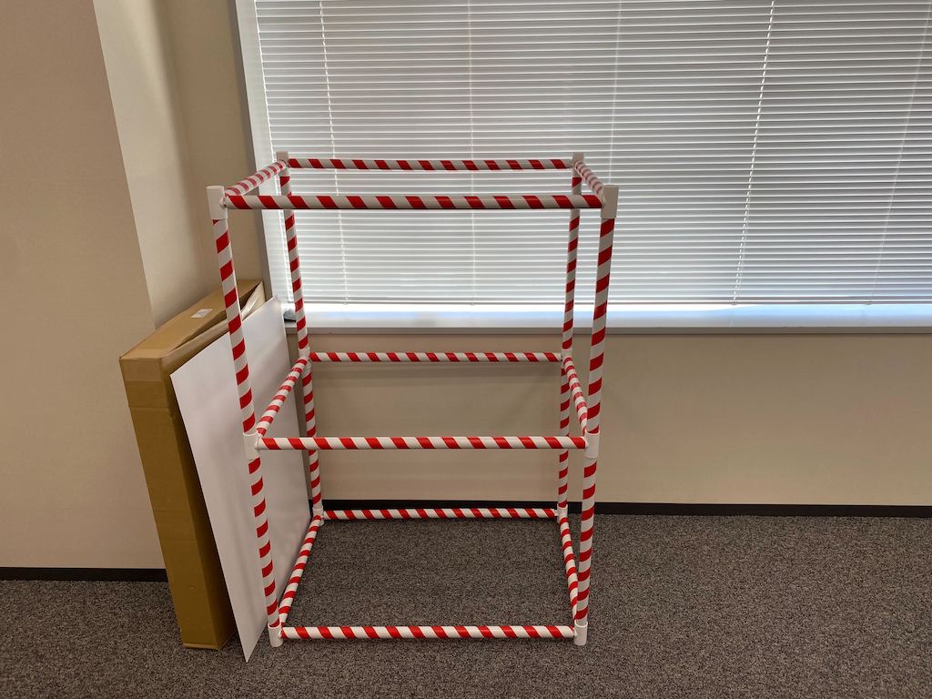 千本つりの筐体の様子です