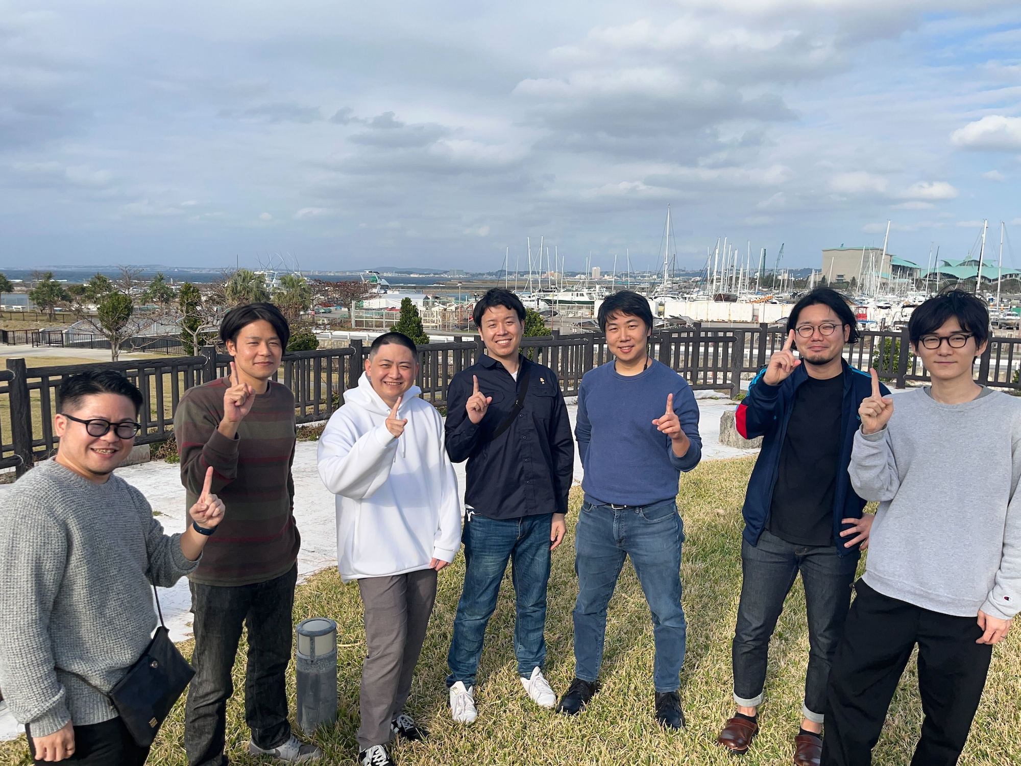 みんなでNo.1ポーズ