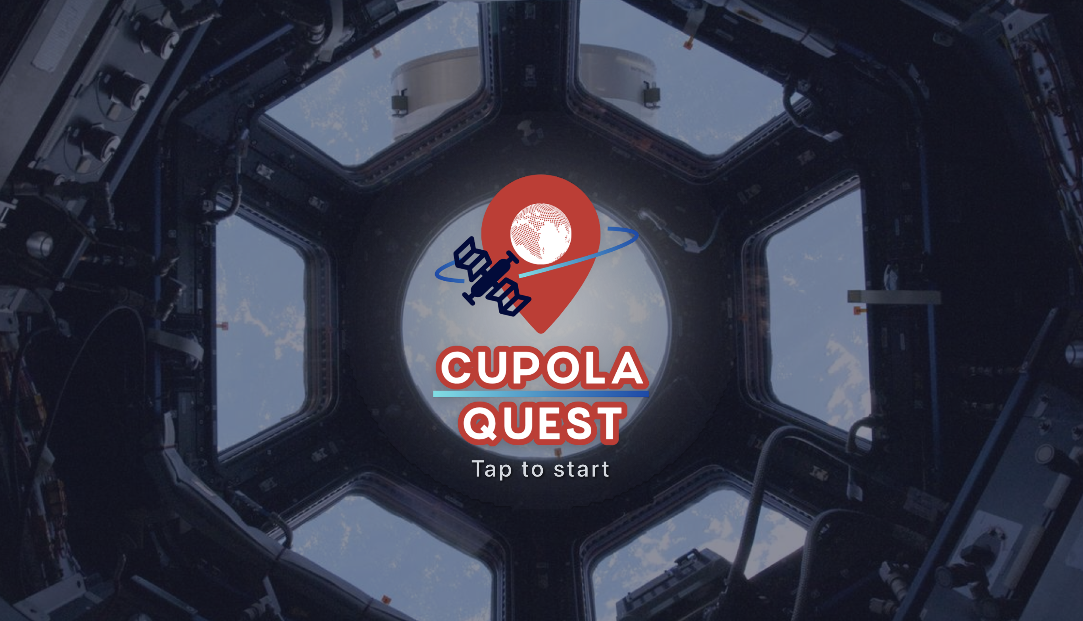 CUPOLA QUESTのトップ画面