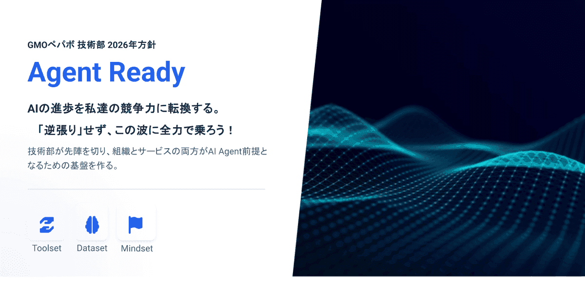 Agent Ready: 技術部が挑むAIエージェント前提の技術基盤づくり